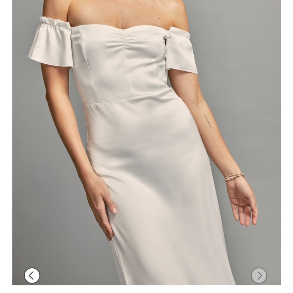 NWT- Off The Shoulder Wedding Dress size S